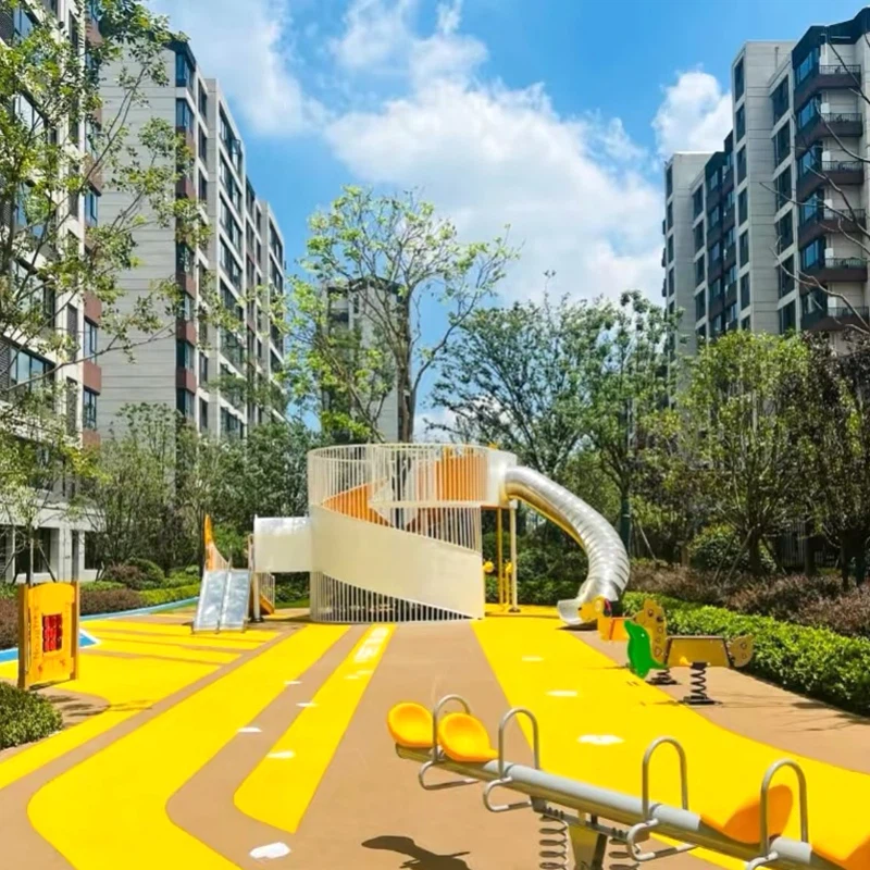 મનોરંજન પાર્ક માટે ઇપીડીએમ સ્પોર્ટ્સ સપાટી સ્તરના બે સ્તરો